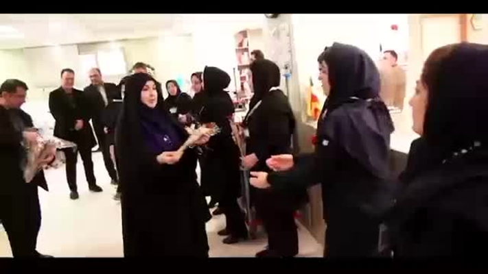 دیدار خانم شهین جهانگیری نماینده مردم ارومیه در مجلس شورای اسلامی با پرستاران مرکز آموزشی و درمانی آیت الله طالقانی ارومیه