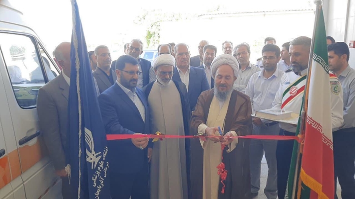 افتتاح پایگاه اورژانس جاده ای سانجود شاهین دژ