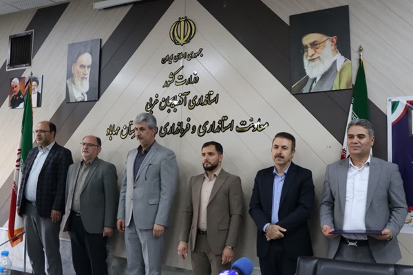 برگزاری مراسم تکریم و معارفه سرپرست شبکه بهداشت و درمان مهاباد
